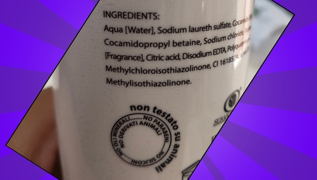 Shampoo XP da 1000ml per Cute Sentibile, 3 flaconi
